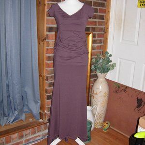 Pinkblush Purple Mauve Maxi Floor Length Dress S